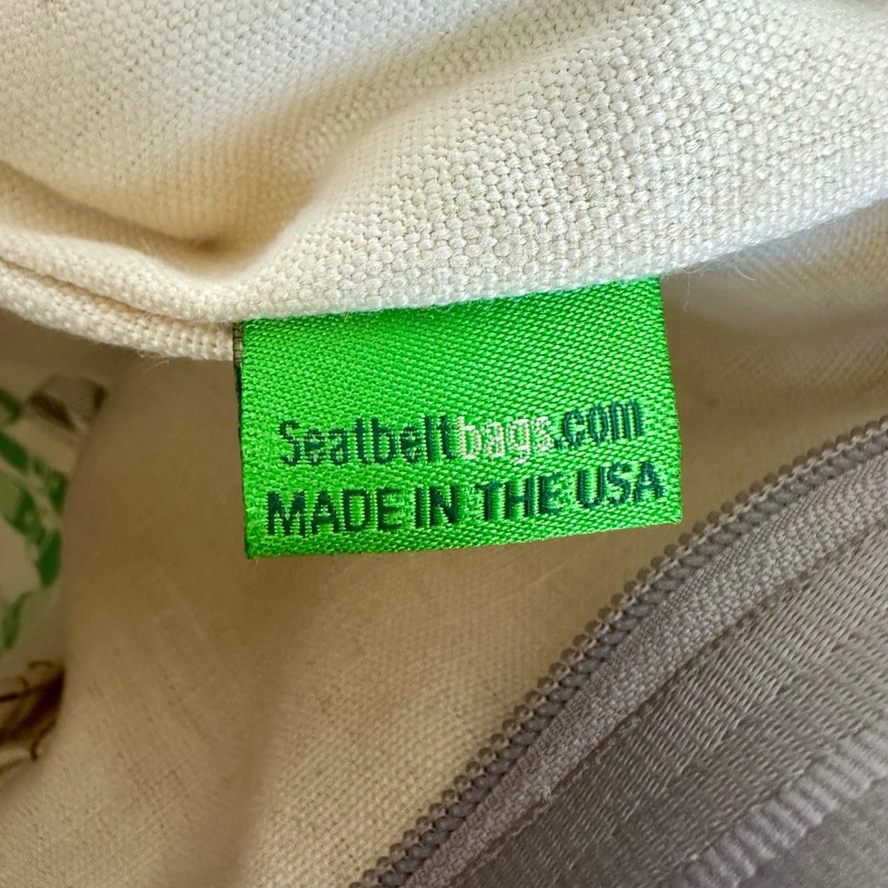 Harvey's "The Original Seatbelt Bag" Treecycle Medium Boat Tote - Picture 8 of 14